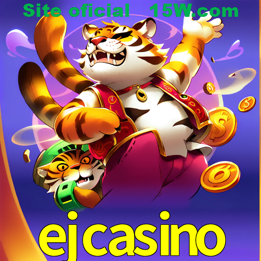 Imagem promocional da ejcasino mostrando a plataforma e suas vantagens